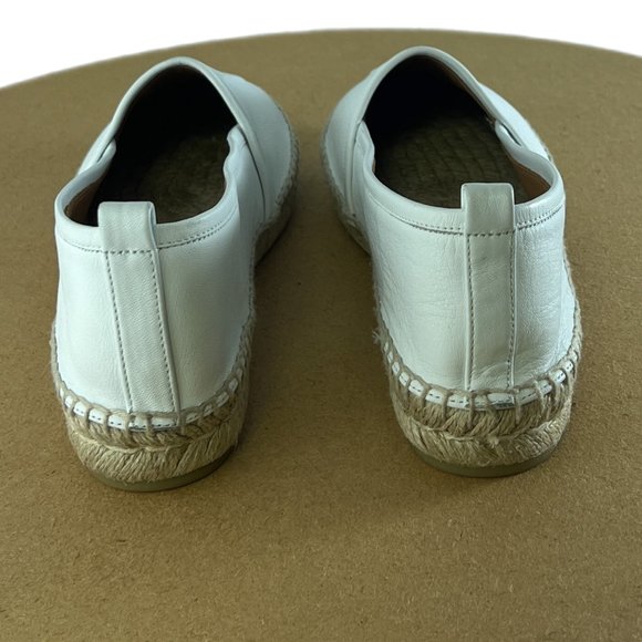 Updated Espadrille by BCBGMAXAZRIA: Handmade Leather Size 37 NWOT TINY DAMAGE - Picture 4 of 9